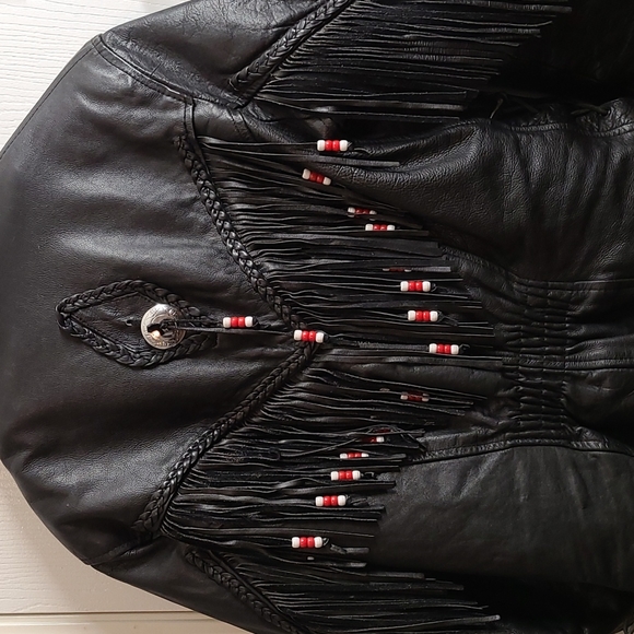 **Last Chance**Vintage Hot leathers ladies jacket - Picture 6 of 15